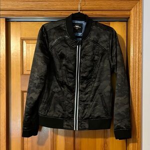 Harley-Davidson Black Camouflage Jacket